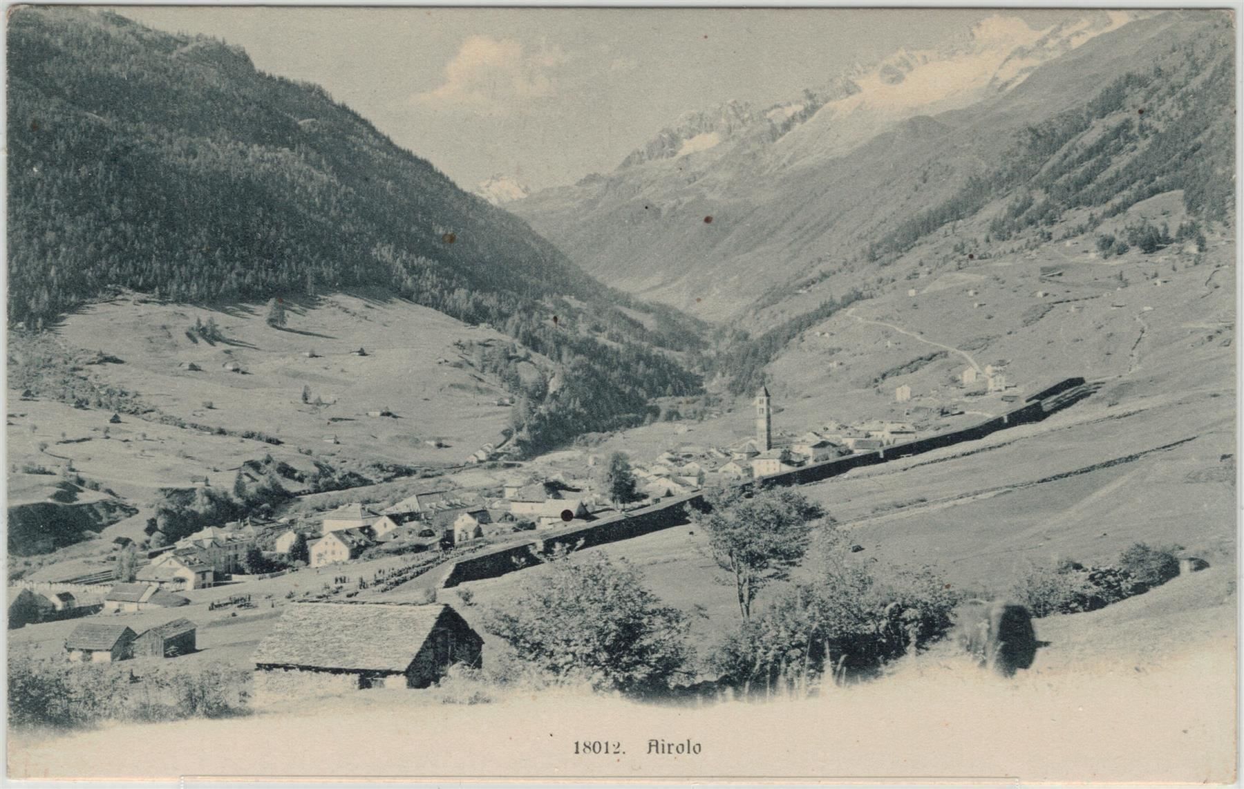 Cartoline postali: TI 36 Airolo – Nuovo (secondo la descrizione) da Fribourg venduto da philafri