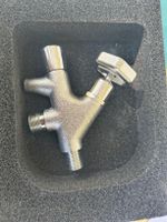 Qualitativ sehr hochstehender, teurer Aussenwasserhahn.