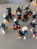 15 vintage  Schlümpfe Schleich Bully Peyo 