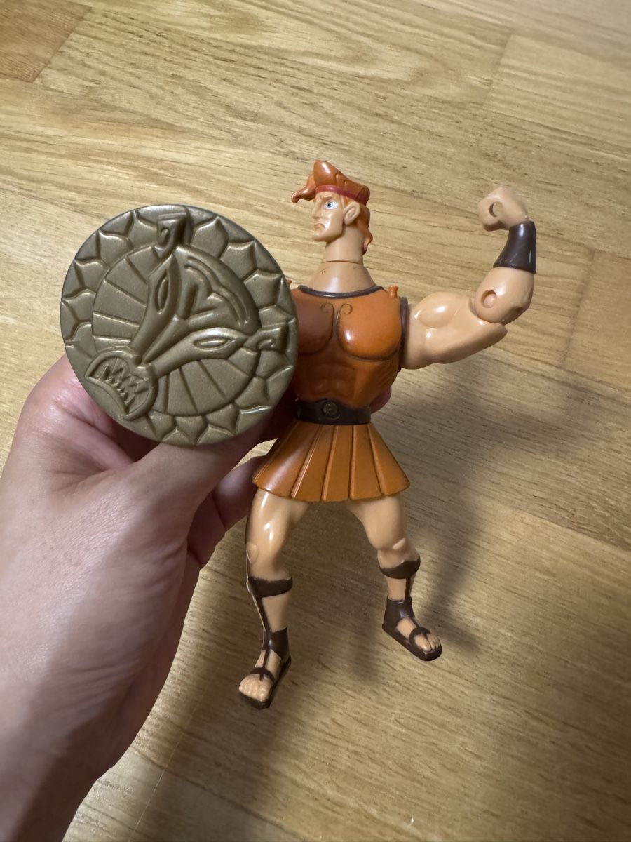 Disney Figuren: Disney Hercules Action Figures Set Used – Defekt aus Aarau Rohr von mic_d6nr 3