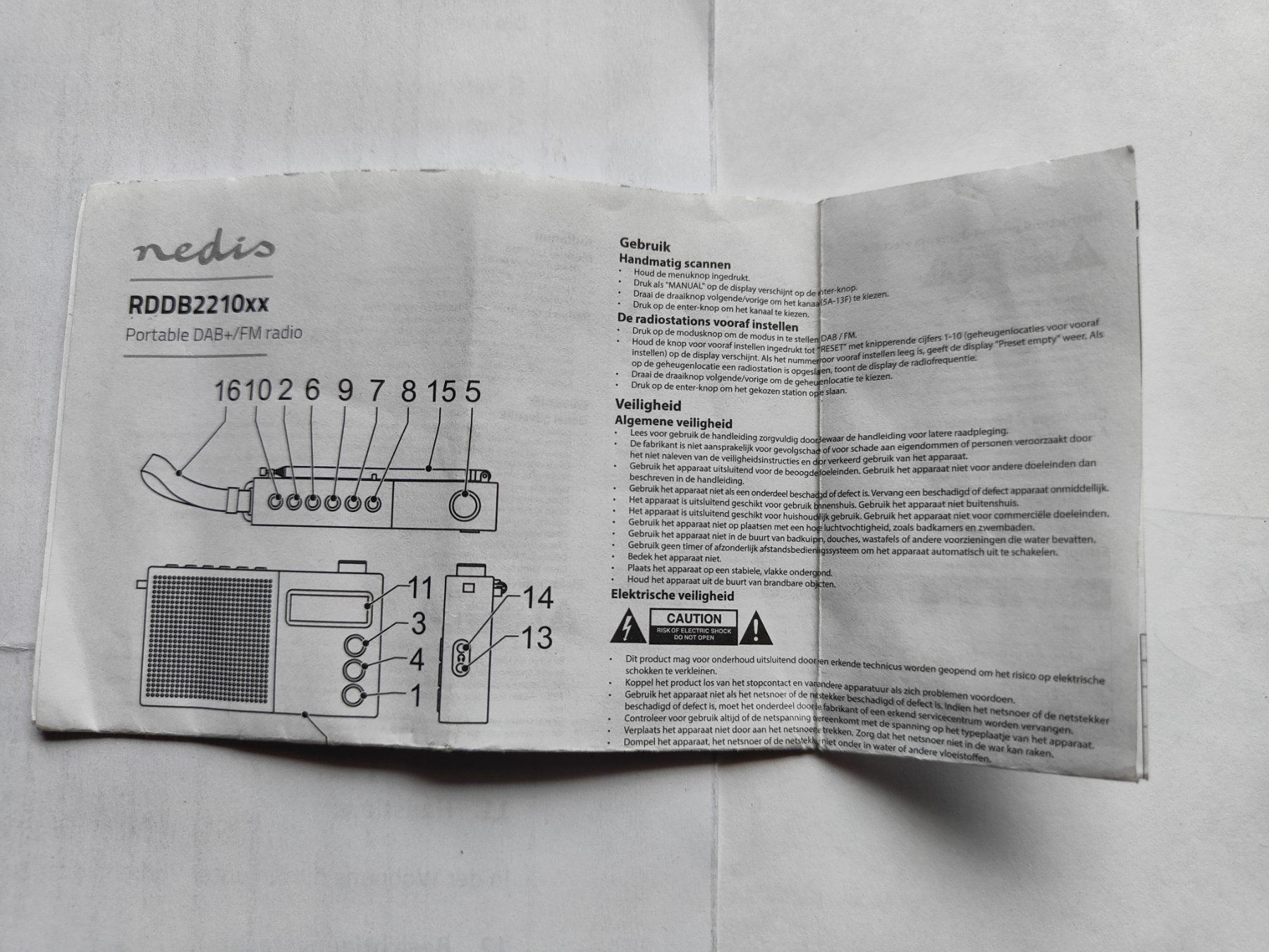 Radio: Nedis DAB+/FM Radio – Usato da Adelboden venduto da rol_4zgi 4