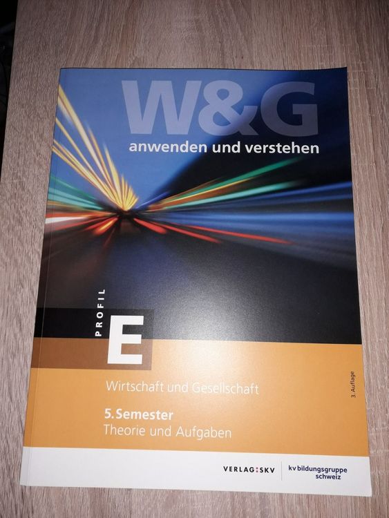 W&G Anwenden Und Verstehen E-Profil 5. Semester | Kaufen Auf Ricardo