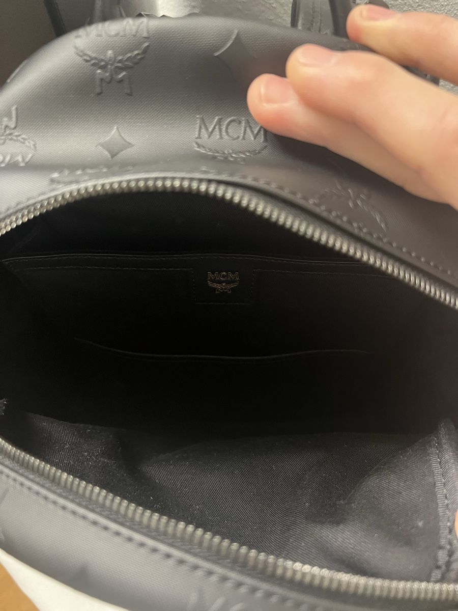 Mcm Zaini: MCM Visetos Rucksack in Schwarz – Nuovo (secondo la descrizione) da Zürich venduto da Willy-Gruppe 8