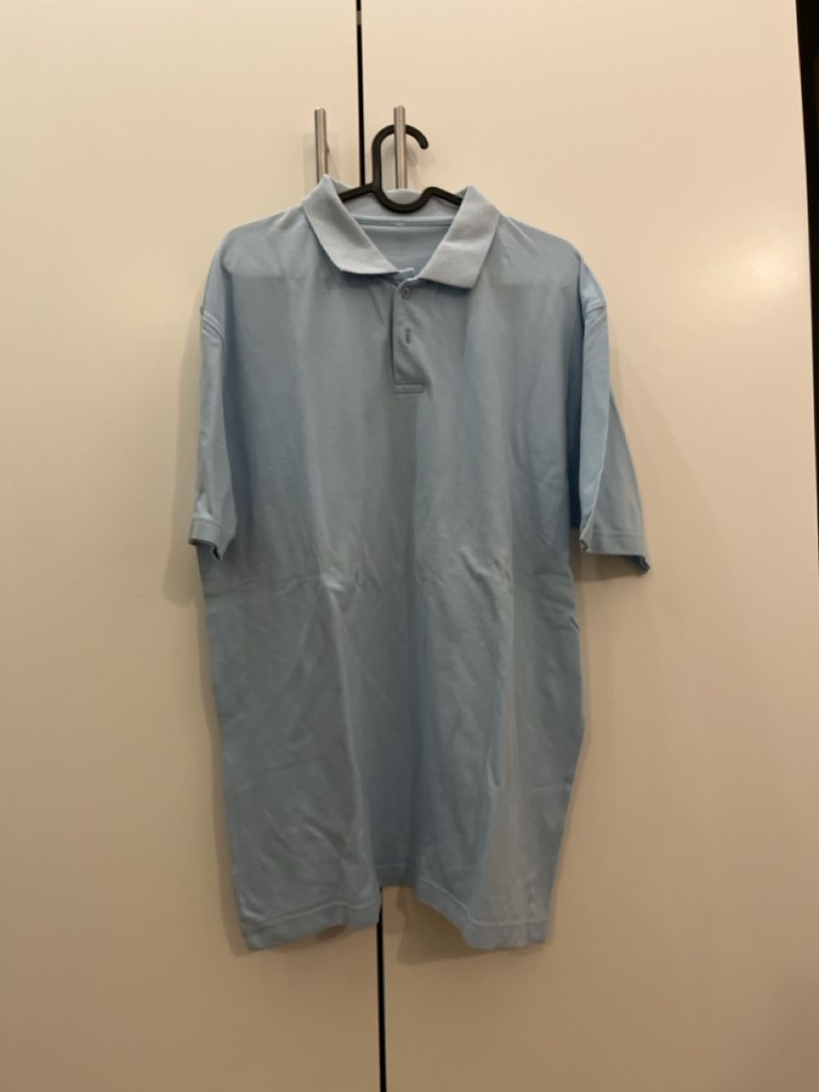 Magliette Polo: hellblaues Poloshirt Grösse L Herren – Usato da Richterswil venduto da ste_yzq7