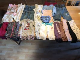 25-teiliges Mädchenpaket Gr. 80/86