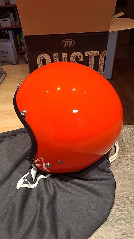 Caschi & visiere: 70s Helm Rot Vintage – Usato da Einsiedeln. venduto da Micci-Monday 2