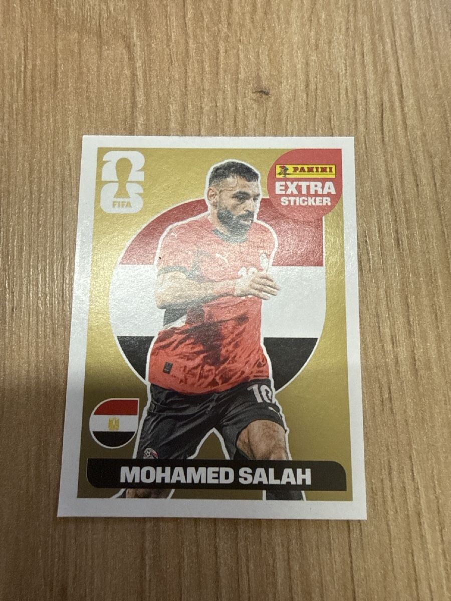 Panini Carte collezionabili: Mohamed Salah – Nuovo e nell'imballaggio originale da Vernayaz venduto da am3_hx2n