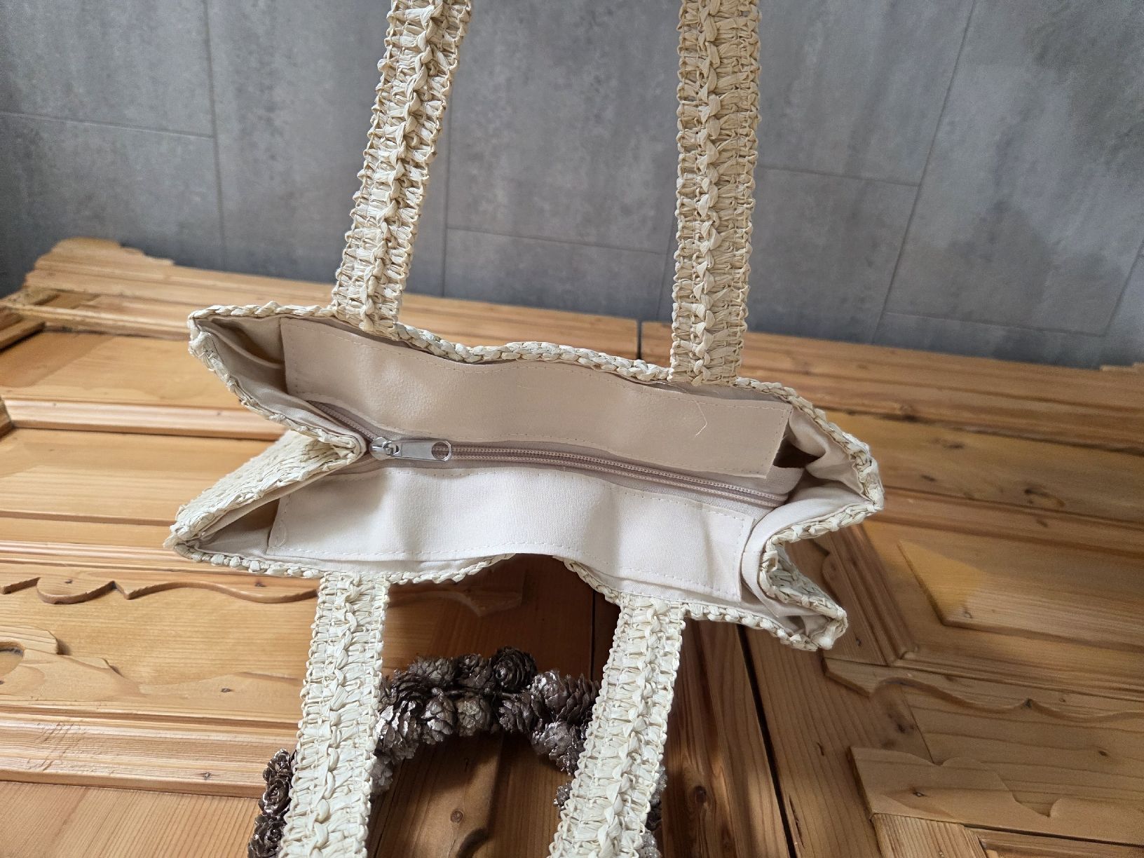 Borse da donna: schöne Tasche, Basttasche, Strandtasche – Nuovo (secondo la descrizione) da Wiesendangen venduto da Sinhuk 2