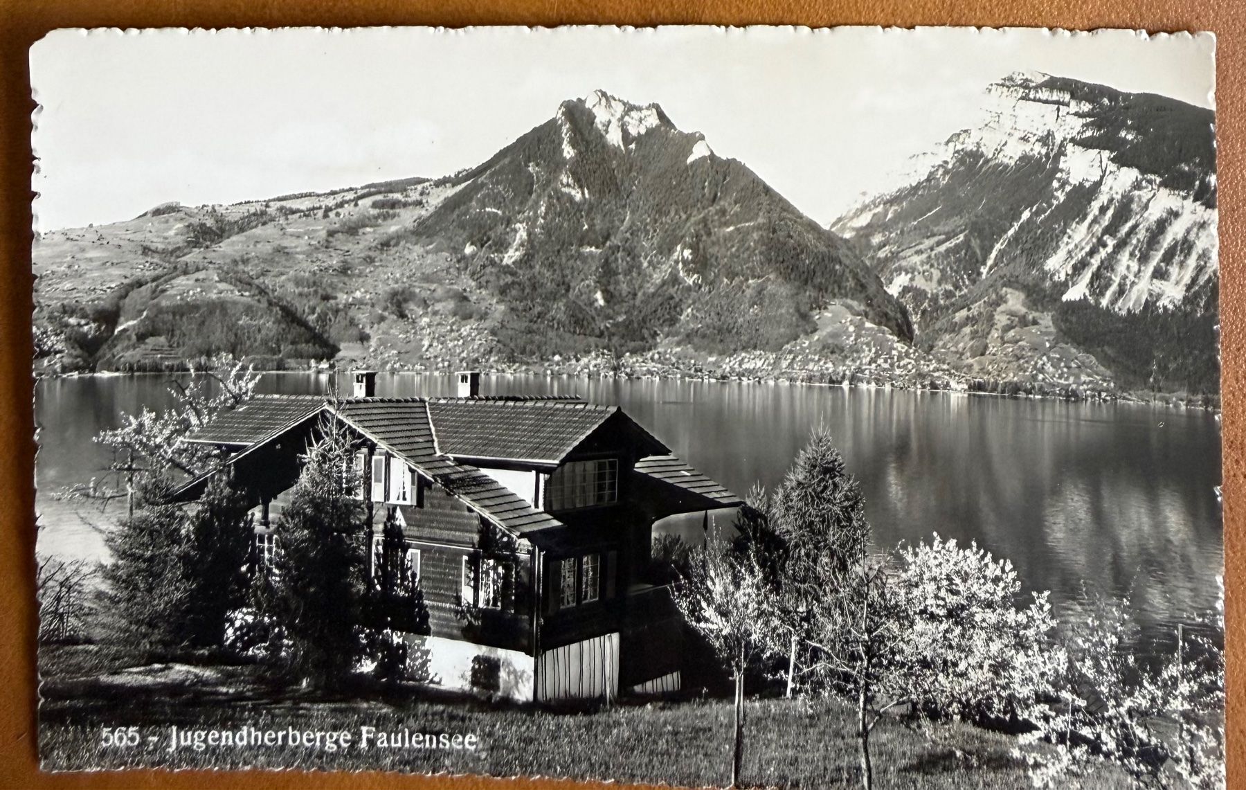 Ansichtskarten: Faulensee - Jugendherberge - AK – Gebraucht aus Lutry von Ediego