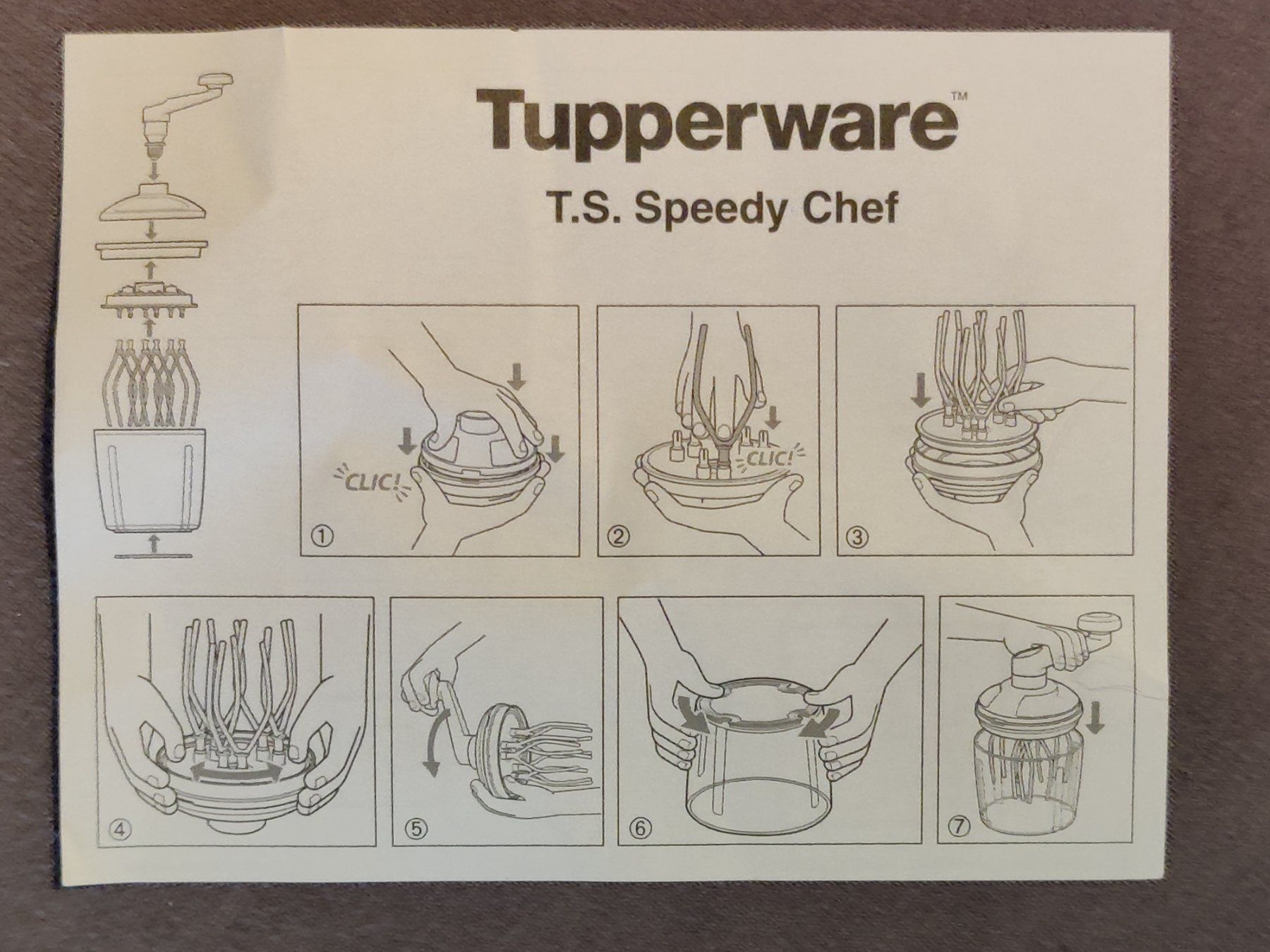 Tupperware Küchengeräte: Tupperware - Speedy Chef – Neu (gemäss Beschreibung) aus Langnau am Albis von rdenzel 1