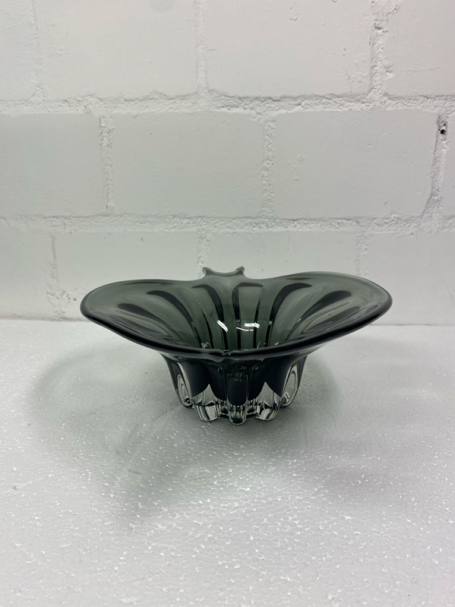 Murano Verres: Glas Schale grau modern Design Deko – D'occasion à sursee par trilli-tralli 5