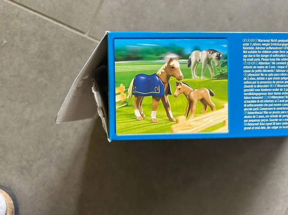 PLAYMOBIL 4188 Pferdekoppel komplett 4
