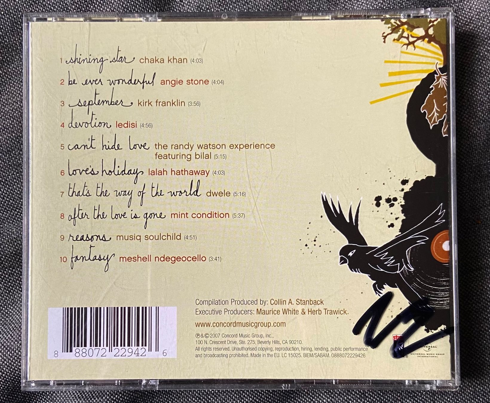 CD: CD interpretations - Earth, Wind & Fire • chaka khan – Usato da Luzern venduto da Lycka24 1