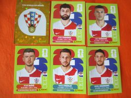 Panini WM 2026, CRO 1, 4, 6, 15, 17, 19