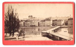 Fotografie Genf - Geneve, Et le Pont des