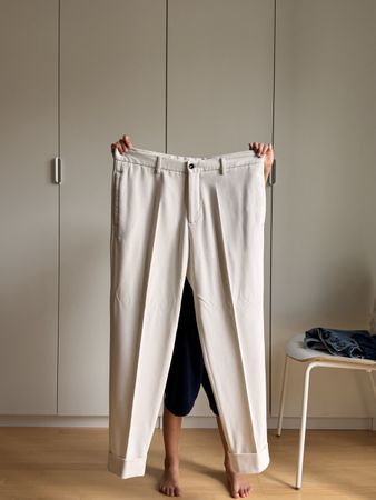 Herren Hose ZARA beige EUR 46 guter Zustand