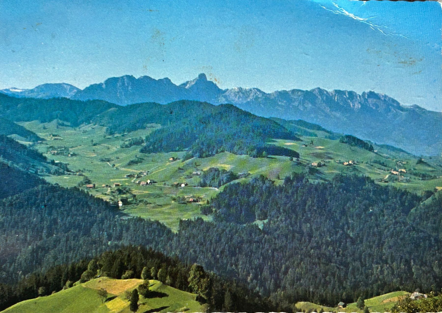 Cartoline postali: BE Teuffenthal, Stockhorn Kette – Usato da Gächliwil venduto da H-PL