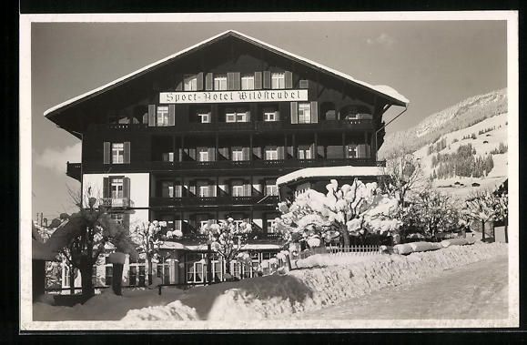 Ansichtskarten: AK Lenk i. S., Sporthotel Wildstrubel – Gebraucht aus Berlin von bartko-reher