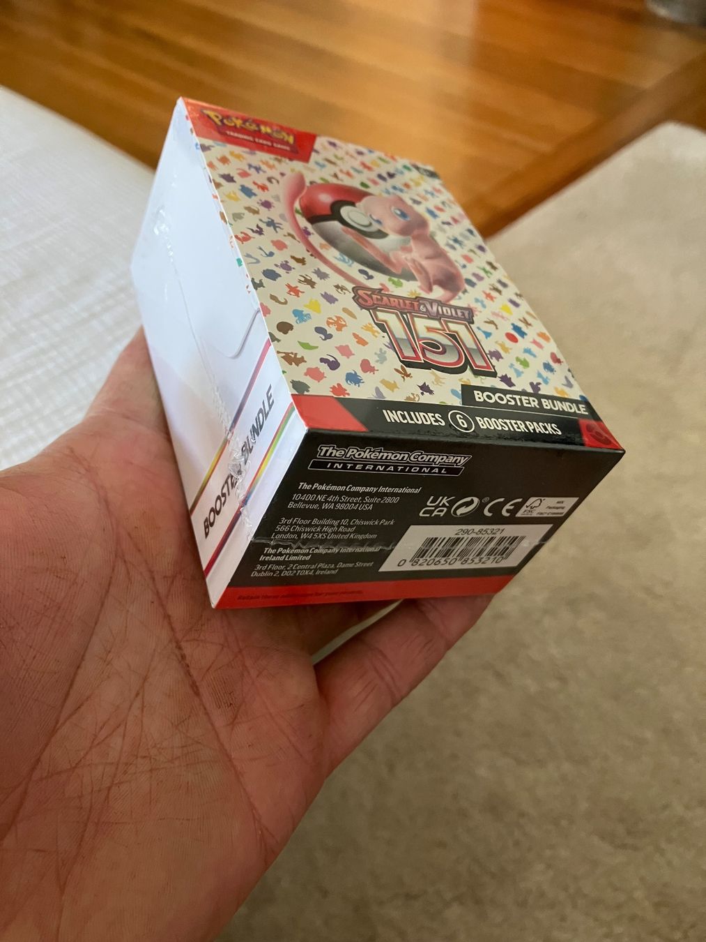 Pokémon Carte collezionabili: Pokemon 151 boosterbundle EN – Nuovo e nell'imballaggio originale da Olten venduto da maiskorn 1