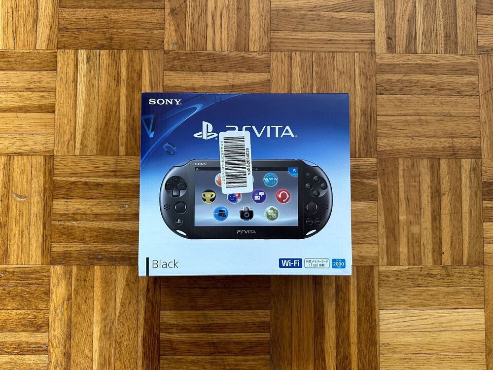 Console PS Vita PCH-1004 Noire – Wi-Fi + Jeu Soul Sacrifice + 4 Jeux – 8 Go
