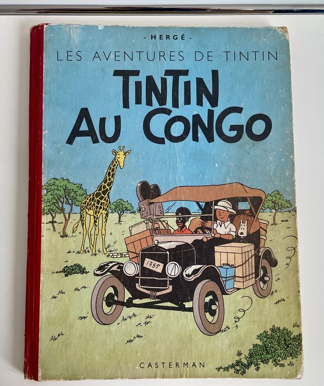 BD: Tim im Kongo - Ausgabe von 1947 - Top Zustand! – D'occasion à Zürich par tersus1981