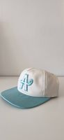 LA Cap  Weiss/Türkis  Snapback