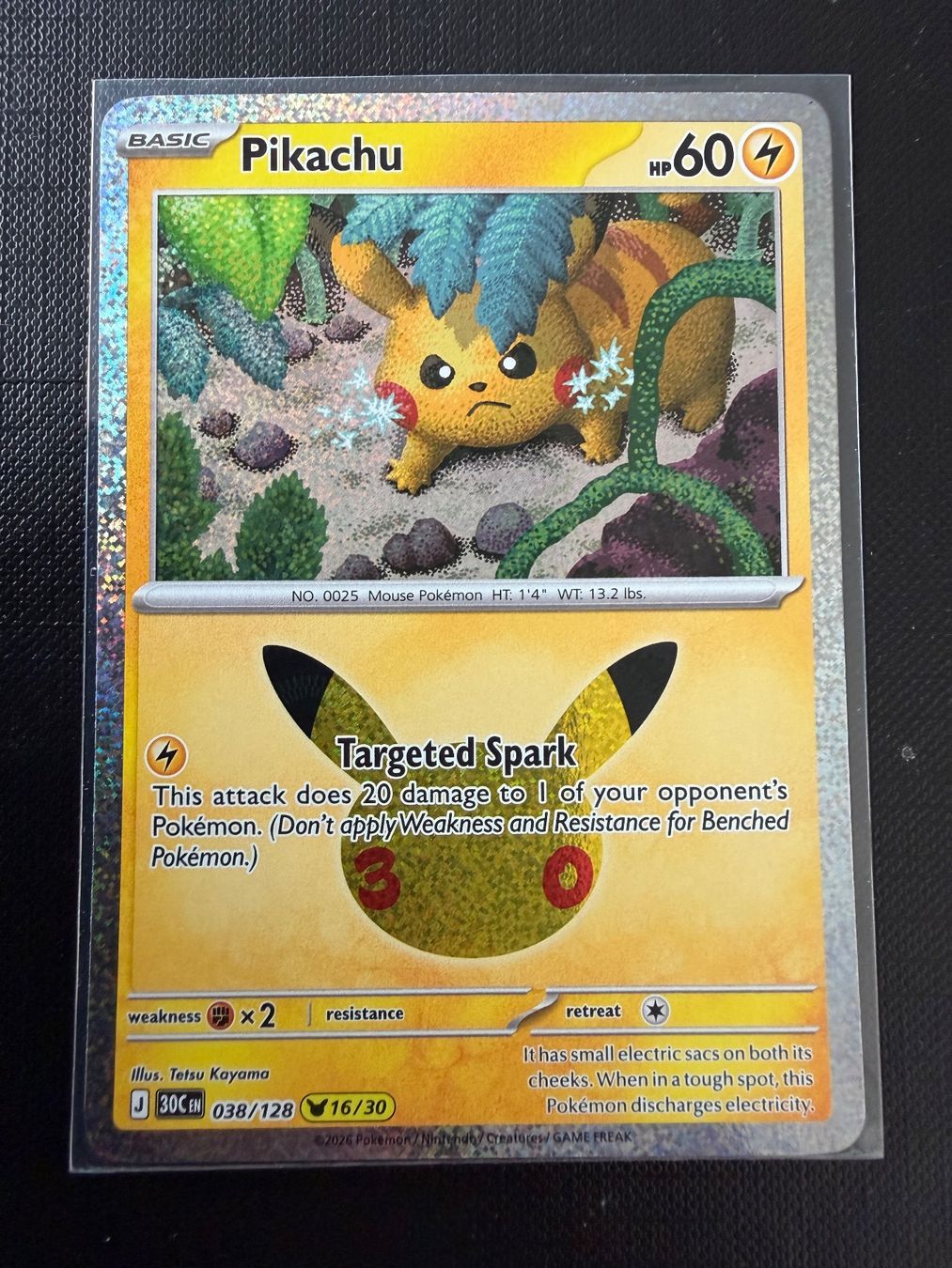 Pokémon Sammelbilder & Trading cards: Pikachu #038 30C EN – Neu (gemäss Beschreibung) aus Savigny von Matgab94