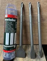 METABO Meisselset (SDS-plus 3tlg) Spitzmeissel Flachmeissel