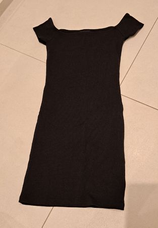 Offshoulder Minikleid, Bershka, Gr. XS