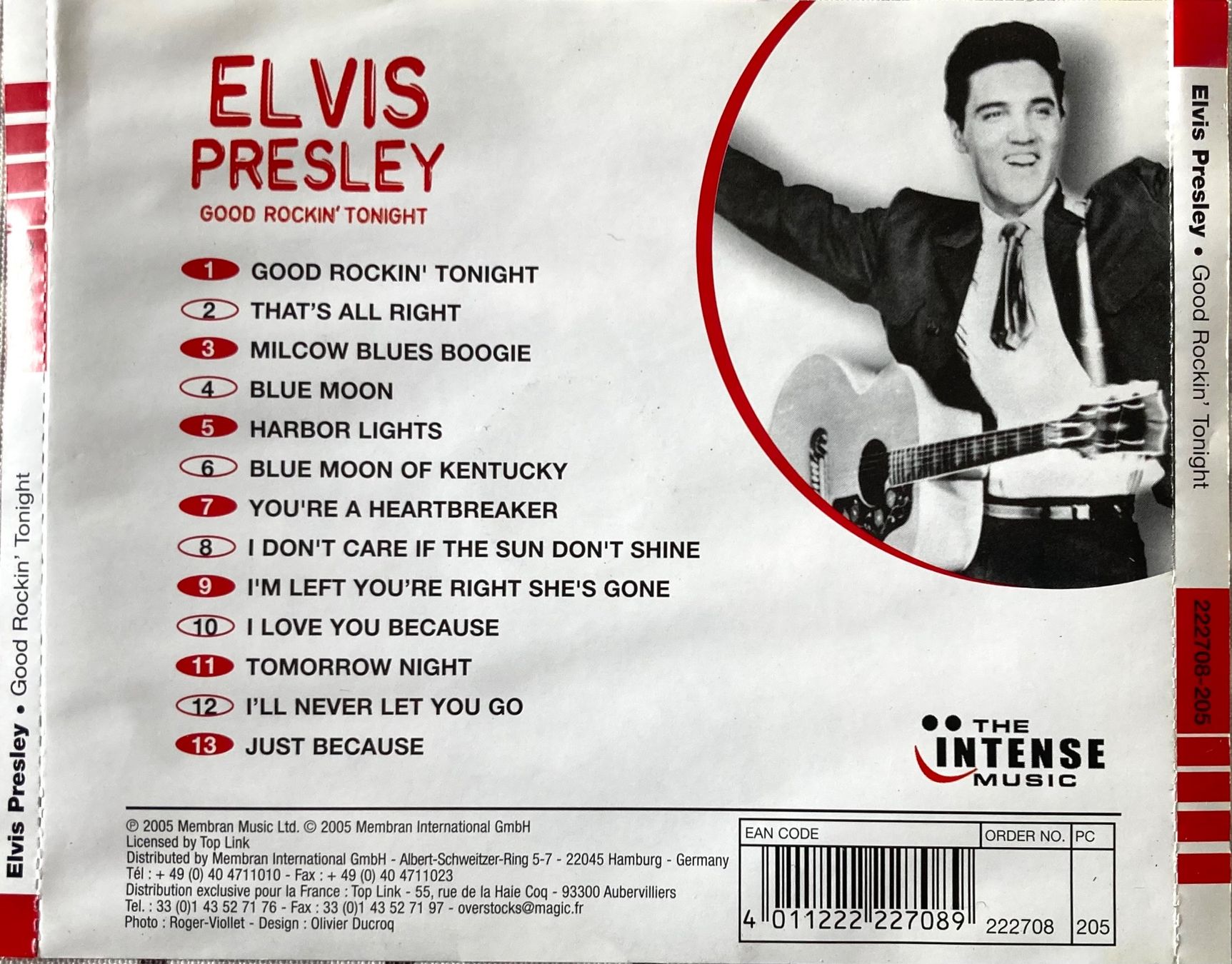 CD: ELVIS PRESLEY - GOOD ROCKIN' TONIGHT – Usato da Poliez-Pittet venduto da Newtown-Records 1