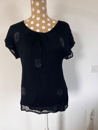 Masai Shirt Top Schwarz Sommerlich Gr. M Top Zustand!