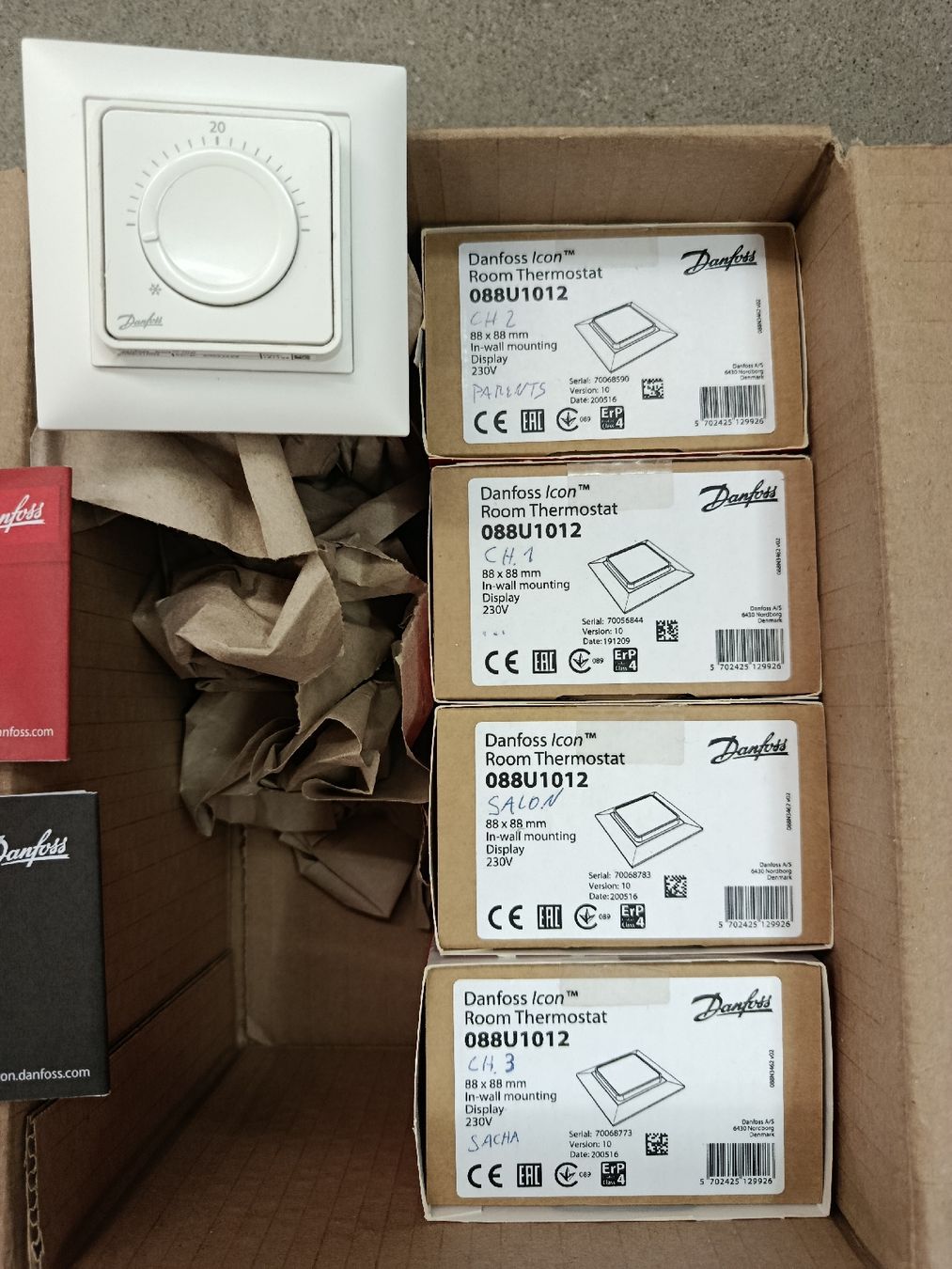 Altro in Utensili da giardino: Danfoss Icon Raumthermostat 230V – Usato da Thörigen venduto da nailik.1994 1