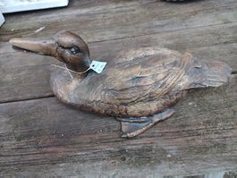 Ente aus Bronze
