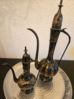 Orientalische Kännchen Zierkännchen Set 2-teilig schwarz ...