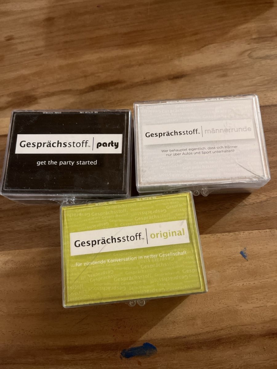 Spiele: Gesprächsstoff – Gebraucht aus Siebnen von Sweetrevenge