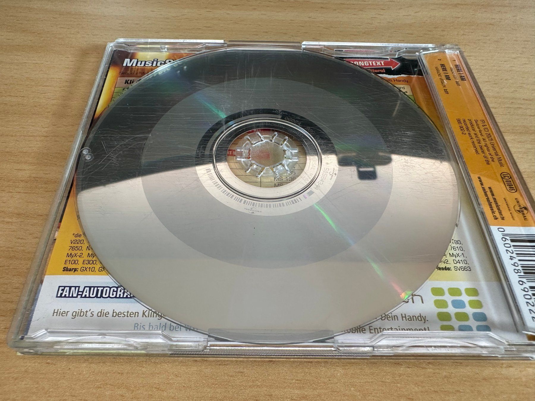 CD: Music Star - Here I Am - Maxi CD – Usato da Rikon im Tösstal venduto da Alpenmutz 1