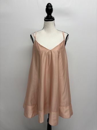 Imperial kurzes Kleid rosa M weit Träger Rückenausschnitt
