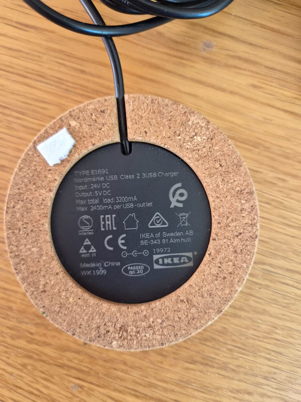 Ikea Caricabatterie: Ikea Nordmärker USB Ladegerät mit 3 Anschlüssen – Usato da Wallisellen venduto da soat 1