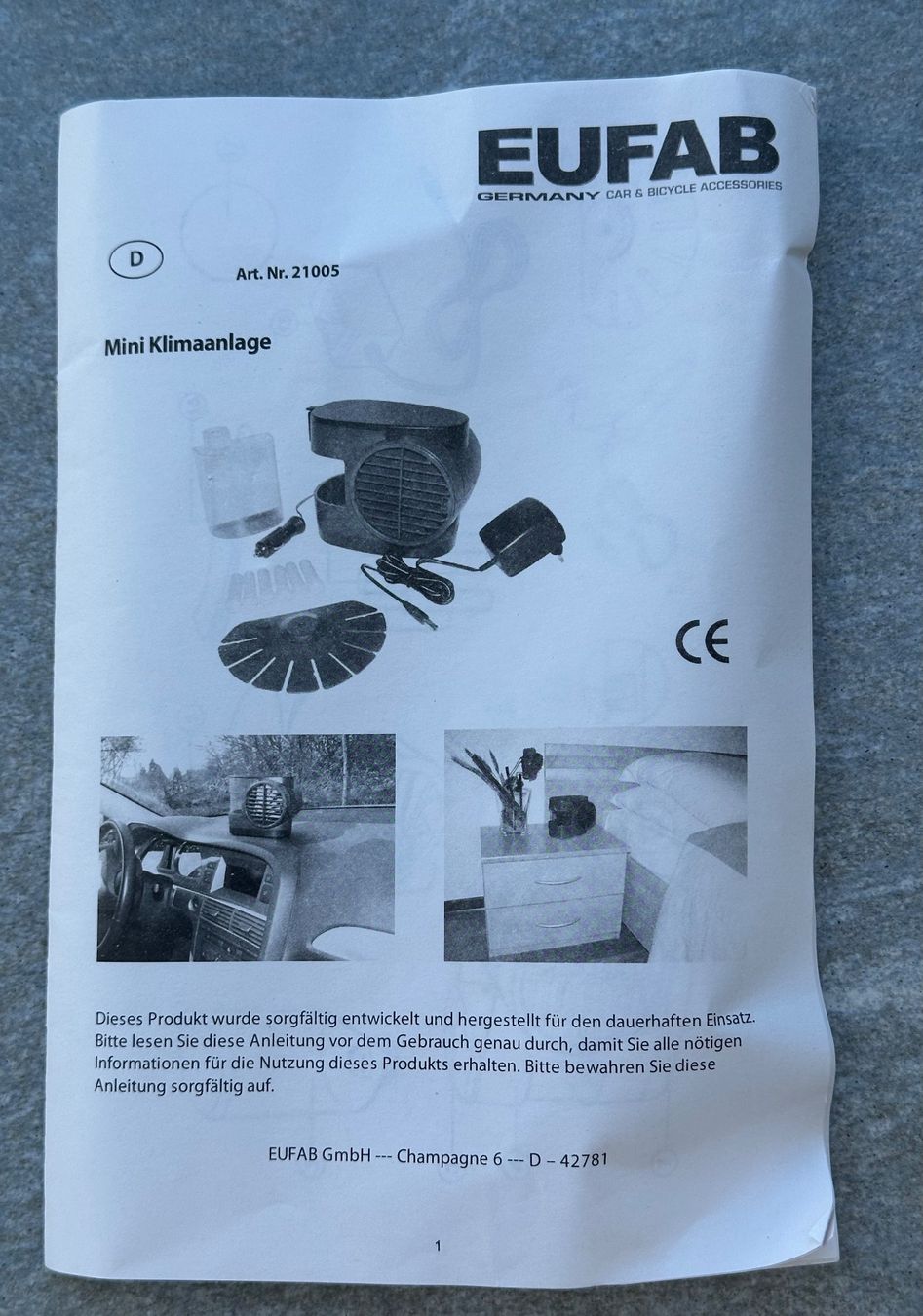 Klimageräte: Mini Klimaanlage – Neu und originalverpackt aus Obstalden von Porco13 8