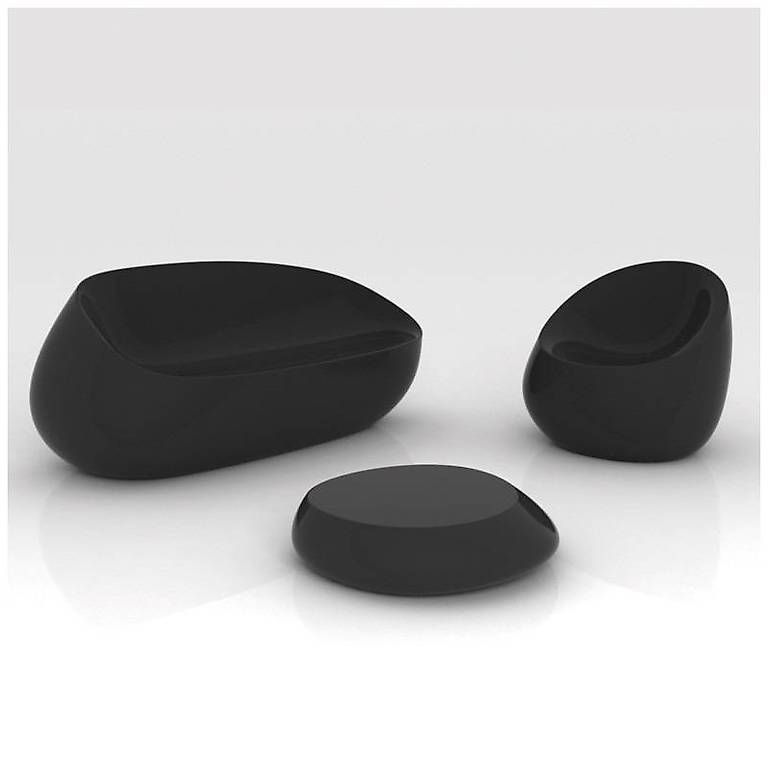Set di tavolo e panche: Gartenmöbel Stone Vondom weiß. – Usato da Lausanne venduto da UniDecoCasa 4