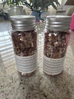 Streudeko Sterne Roségold 2er Set 
