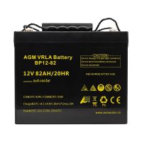 82Ah AGM-Batterie - wartungsfreie 12V Batterie - Deep Cycle