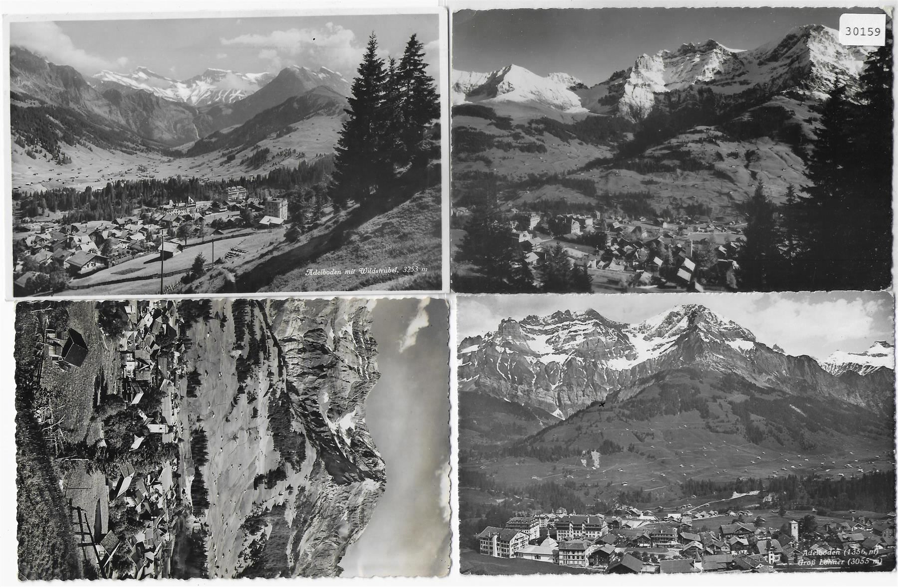 Cartes postales: 4 AK Adelboden – D'occasion à Ettingen par Kartenplanet