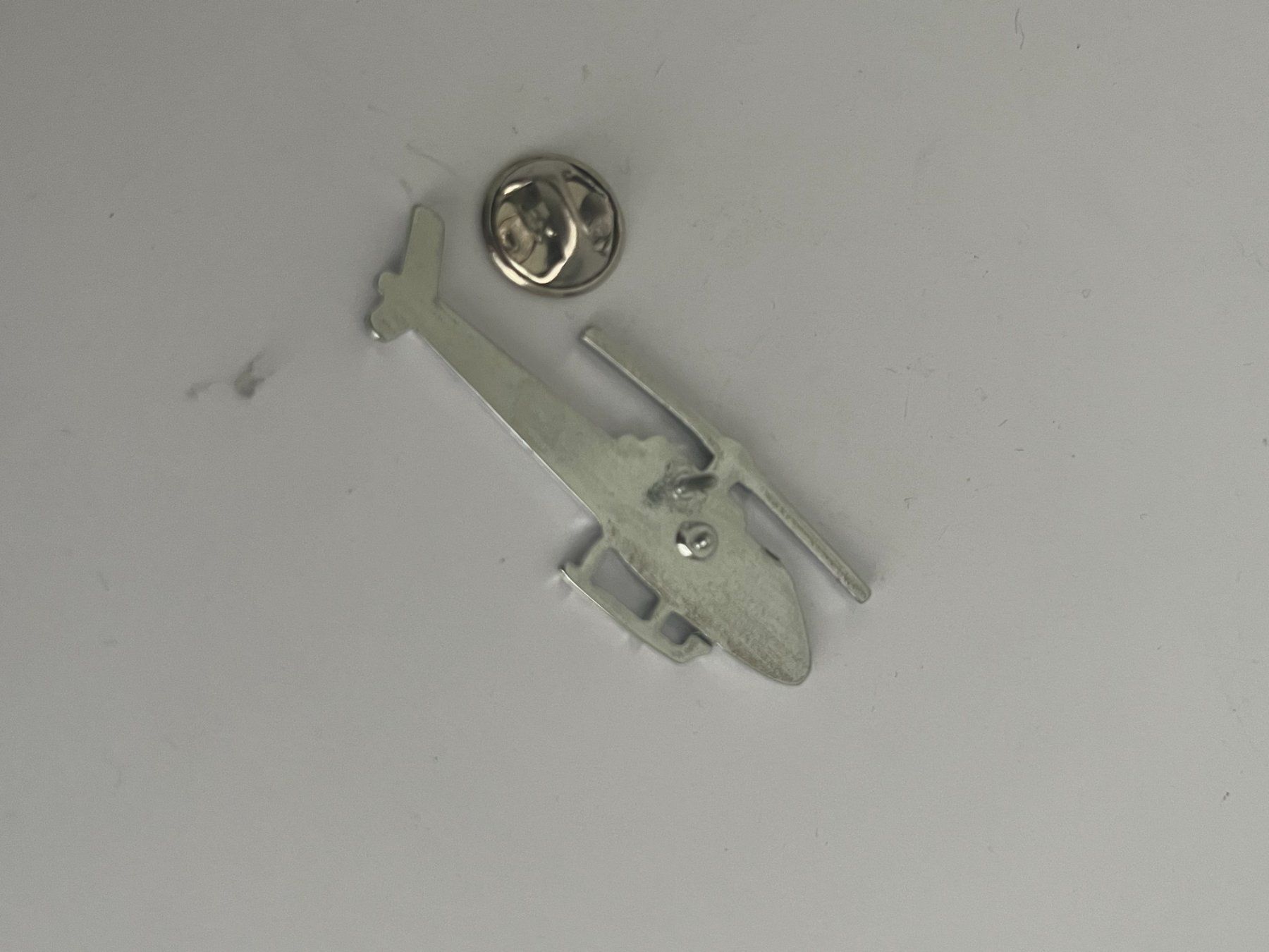 Placchette & Badge: Pin Helikopter silberrotblau – Usato da Dietikon venduto da sch_w2tw 1