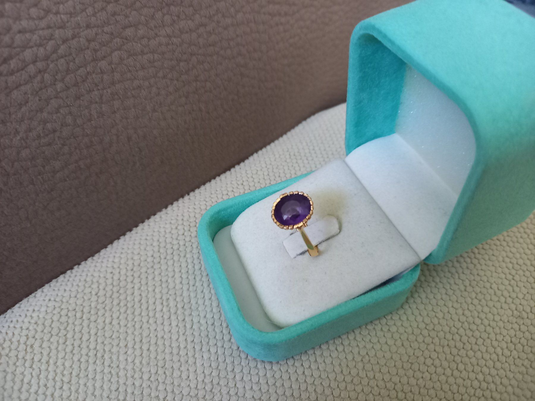 Anelli: Sehr schöner antiker Damenring mit Amethyst – Usato da Rickenbach LU venduto da pepan44 1