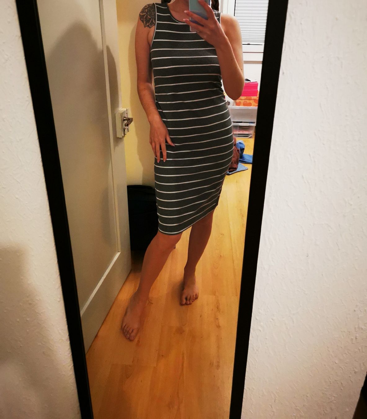 Kleider: Sommerliches, gestreiftes Kleid Grösse M – Neu (gemäss Beschreibung) aus Balsthal von Leila_Luna 1