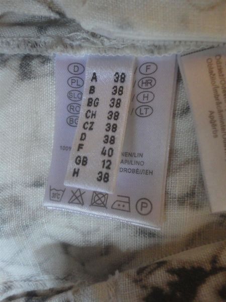 Tops: MARCO PECCI : Top 100% lin, crème imprimé python gris, M – Neu und originalverpackt aus Petit-Lancy von lilycerise 9