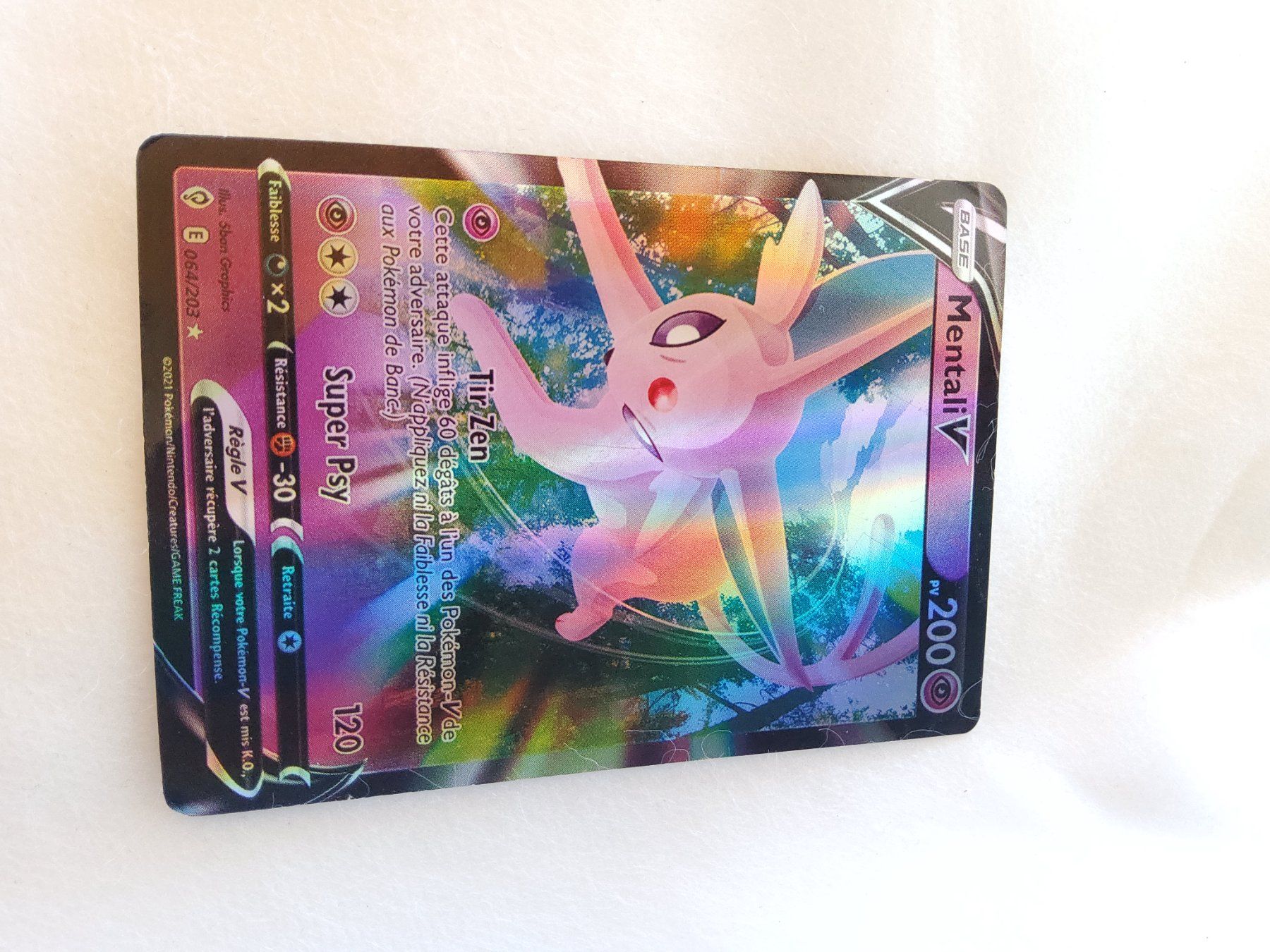 Pokémon Carte collezionabili: Carte Pokémon Mentali V – Usato da Malleray venduto da lafoirfouille 3