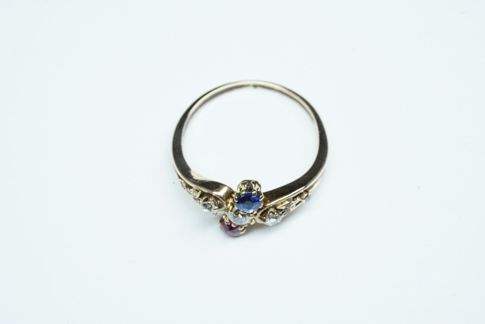 Anelli: Jugendstil Fingerring Toi & Moi um 1910 – Usato da Bülach venduto da Re-Jewelled 4