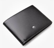 Montblanc Men's Meisterstuck 6 Cc Leather Wallet
